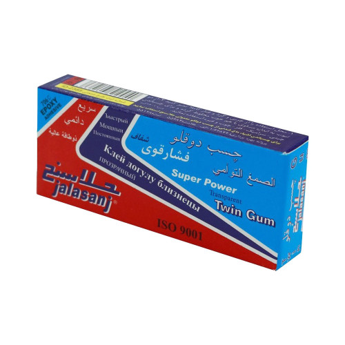 چسب دو قلو شفاف غفاری ۱۴گرم